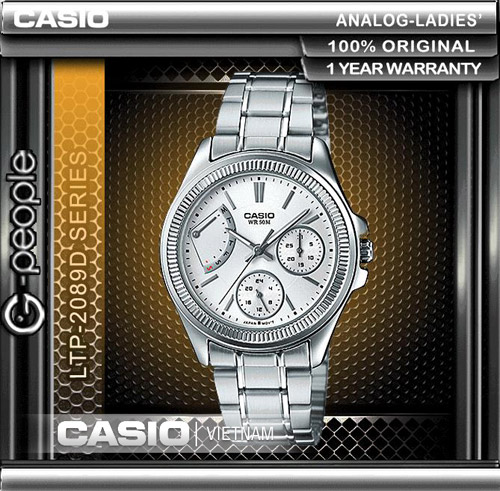 Đồng hồ đeo tay LTP-2089D-7AVDF Thời trang và quyến rũ